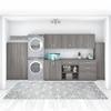 Bush Business Furniture Universal Storage Laundry Room Wall Cabinet with Doors and Shelves, Platinum Gray (LNS428PG-Z) view 4
