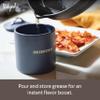 Ayesha Curry Ceramics Bacon Grease Jar/Container, 21 Ounce - Anchor view 4