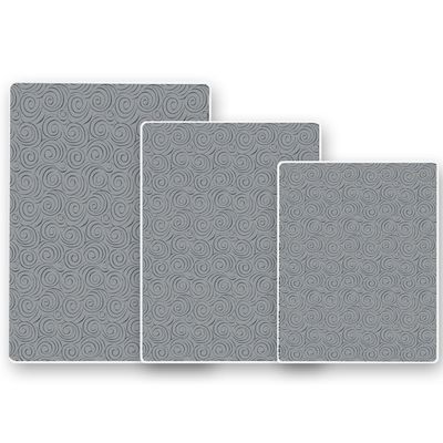 Shape28 Bathroom Set of 3 Mats Bathtub Shower 28x20 Inches Vanity 24x18 Inches Toilet 20x16 Inches Microfiber None Slip in Gray Color Design 4T