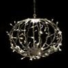 12" Sphere with 120 Warm White LED Lights view 1