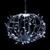 12" Sphere with 120 Cool White Lights view 1