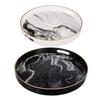 A&B Home 43305-DS Quinn Black/White/Gold Tray view 1