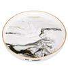 A&B Home 43305-DS Quinn Black/White/Gold Tray view 2