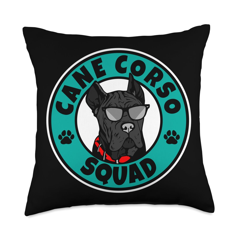 Cane Corso Squad I Dog Lover I Cane Corso Throw Pillow