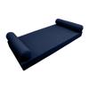 DBM IMPORTS *Cover ONLY*-Style 5 Outdoor Daybed Mattress Bolster Pillow Slipcovers Knife Edge Queen Size-AD101 view 1