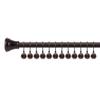 Utopia Alley Shower Hooks - Double Shower Curtain Rings for Bathroom - Rust Proof Shower Curtain Hooks for Shower Curtain, Liner - Shower Curtain Rings with Crystal Design, Set of 12 Oil Rubbed Bronze view 3
