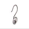Utopia Alley Shower Rings, Shower Curtain Hooks for Bathroom, Rust Resistant Shower Curtain Hooks Rings, Crystal Design, Set of 12 (Oil Rubbed Bronze) view 2