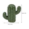 Toothpick Holder for Kitchen, Farmhouse Toothpick Holder Dispenser Decorative, Cute Originality Green Cactus Ceramics Kitchen view 3