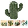 Toothpick Holder for Kitchen, Farmhouse Toothpick Holder Dispenser Decorative, Cute Originality Green Cactus Ceramics Kitchen view 4