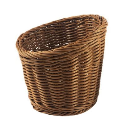 Cabilock 1pc Woven Storage Basket for Fruits Vegetables Food Storage Container for Home Decor Design for Snacks Sundries Organization