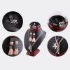 XIANGGUI 1983 Jewelry Towers PU and Wood Jewelry Display Necklace Chain Jewelry Bust Display Holder Stand, Necklaces Display Mannequin, Necklace Jewelry Bust Stand for Home Bedroom Jewelry Boxes view 3