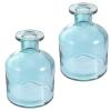 2Pcs Aromatherapy Bottle Glass Flower vase Glass vase Office Decor Study Room mini Plant pots Floral Decor for centerpieces Small Flower Arrangement Holders view 1
