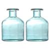 2Pcs Aromatherapy Bottle Glass Flower vase Glass vase Office Decor Study Room mini Plant pots Floral Decor for centerpieces Small Flower Arrangement Holders view 2
