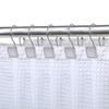 Utopia Alley HK20XX Shower Hooks - Double Shower Curtain Rings for Bathroom - Rust Resistant Shower Curtain Hooks for Shower Curtain or Liner - Shower Curtain Rings with Crystal Design - Set of 12 view 1