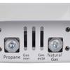 UTY 20,000 BTU Natural Gas Wall Heater, Vent-Free Propane Heater for Indoor Use - Dual Fuel, White view 3