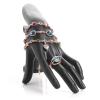 XIANGGUI 1983 Jewelry Towers Mannequin Hand Display Bracelet Jewelry Display Stand Holder Hand Form Resin Ring Display Stand Rack for Jewelry Accessories Jewelry Boxes (Color : Blue) view 4