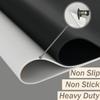 Extra Large Silicone Mat 36" x 24" Place Mats, Heat Resistant Mat for Kitchen Countertop Protector, Thick Placemats Washable Silicone Mats for Kitchen Counter Mat Dining Table Mat, Grey, Sapid view 3