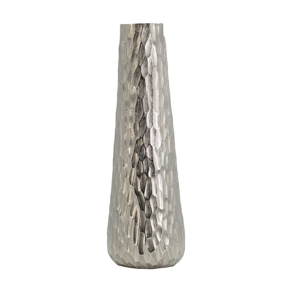 A&B Home 6 x 6 x 19 Dimond Texture Oblong Vase Small 4Ea/Ctn
