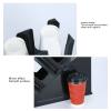 Alvinlite Commercial Cup Holder, 4-Section Slanted Countertop Cup and Lid Organizer, Dispenser Organizer Disposable Cup Lid Holder for Coffee Station Counter view 3