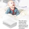 Eioflia Christmas Snow Blanket Roll,Snow Blanket Artificial Snow Roll,Christmas Snow Cover Blankets,Artificial Fake Snow Covering Nativity Soft White Blanket for Xmas Party (80x240cm) view 4