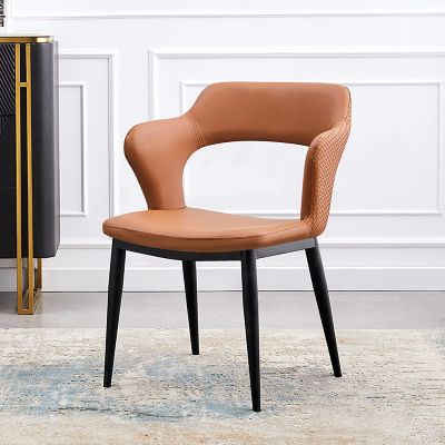rff Chair/Simple Modern Dining Chair/Nordic Chair Home Backrest Light Luxury Makeup Leisure Coffee Chair/Hotel Stool (Color : B)