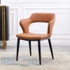 rff Chair/Simple Modern Dining Chair/Nordic Chair Home Backrest Light Luxury Makeup Leisure Coffee Chair/Hotel Stool (Color : B) view 1