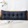 WANGPP Rectangular Large Bolster Headboard Backrest,Back Cushions for Bed Sofa Couch,Wedge Cushion Backrest,Lumbar Cushions,Reading Pillow Pearl Cotton, Removable Backrest Cushion view 1