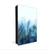 Concept Crystal 50 Key Lock Box Storage Holder with Decorative Front Glass Panel KN01 Marbles 1 Series view 1