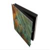 Concept Crystal 50 Keys Cabinet with Decorative Front Panel and Glass White Board KN04 Rusted Textures Series view 3