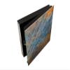 Concept Crystal 50 Keys Cabinet with Decorative Front Panel and Glass White Board KN04 Rusted Textures Series view 3