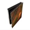 Concept Crystal 50 Keys Cabinet with Decorative Front Panel and Glass White Board KN04 Rusted Textures Series view 3