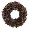 Holyart Advent Wreath 30 cm Pine Cones and Dry Leaves view 1