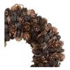 Holyart Advent Wreath 30 cm Pine Cones and Dry Leaves view 2