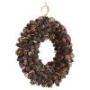 Holyart Advent Wreath 30 cm Pine Cones and Dry Leaves view 3