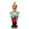 Holyart Blown Glass Nutcracker Christmas Ornament Classic view 1