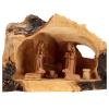Holyart Nativity Set Wooden cave 15x25x10 cm Figurines 7 cm view 2