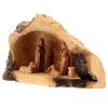 Holyart Nativity Set Wooden cave 15x25x10 cm Figurines 7 cm view 3