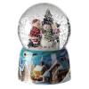 Holyart Musical Christmas Snow Globe Santa Claus Children Snowman 15x10x10 cm view 2