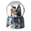Holyart Musical Christmas Snow Globe Santa Claus Children Snowman 15x10x10 cm view 3