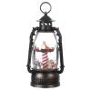 Holyart Glass Snow Globe Lantern Carousel of Horses 30x18x10 cm LED view 1