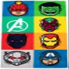 Jay Franco Marvel Avengers Pop Kids Large Bath/Pool/Beach Towel - Super Soft & Absorbent Fade Resistant Cotton Towel, Measures 34 x 64 inches (Official Marvel Product), aaAC-A102, Multi - Avengers view 1