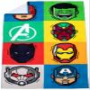 Jay Franco Marvel Avengers Pop Kids Large Bath/Pool/Beach Towel - Super Soft & Absorbent Fade Resistant Cotton Towel, Measures 34 x 64 inches (Official Marvel Product), aaAC-A102, Multi - Avengers view 2