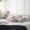 Loloi Chris Loves Julia x Pillows Collection PCJ0007 Grey 18" x 18" w/Poly Pillow view 3