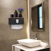 Solid Wood Paper Towel Dispenser Wall Mounted, Folded Paper Towel Holder with Lid, Commercial C-Fold, Z-Fold, Trifold Hand Paper Towel Holder Dispenser for Bathroom Kitchen Office view 2