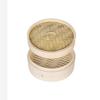 Bamboo Steamer Fish Rice Vegetable Snack Basket Set Kitchen Cooking Tools Cage or Cage Cover Cooking cookware cooking (18cm 1 layer 1 cover) view 1