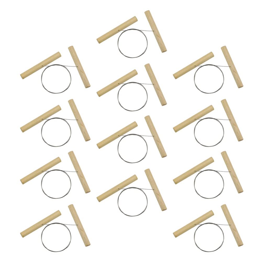 12pc Pottery Tool Kit Soft Clay Cutters Steel Wire Cutters Portable for Cake Baking DIY Projects