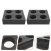 Cabilock 2Pcs Foam Takeout Cup Holders Four- Hole Cup Drink Carrier for Hot Cold Drinks Food Drink Holder for Sofa Bed Floor Car Rv Lounge Tv Room view 4