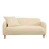 1PCS Sofa Slipcover Stretch Couch Cover All Inclusive Sofa Cover Washable Furniture Protector Soft and Durable Sofa Cover Suitable for 190-230cm Three-Seat SofaMustard Yellow view 1