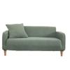 1PCS Sofa Slipcover Stretch Couch Cover All Inclusive Sofa Cover Washable Furniture Protector Soft and Durable Sofa Cover Suitable for 145-185cm Double SofaCypress Green view 1