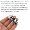 Hahiyo Stainless Steel Clothespins Sock Clip Laundry 2.2inch Length with Spring Strong Grip Windproof Easy Pinch Hang Handy Save Space Not Damage Leave Pinch Mark for Clothesline Towel 5colors 15PCS view 4